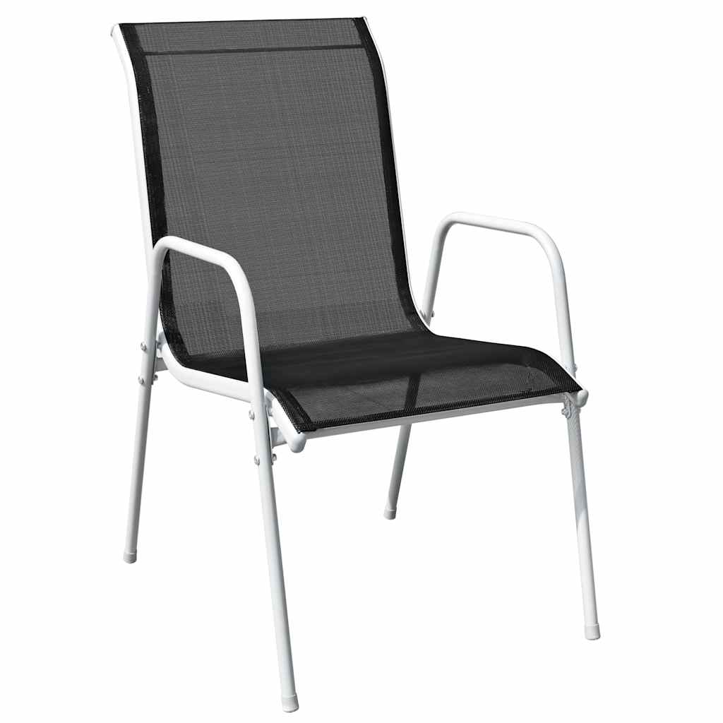 Set da Bistrot 3 pz in Acciaio Nero