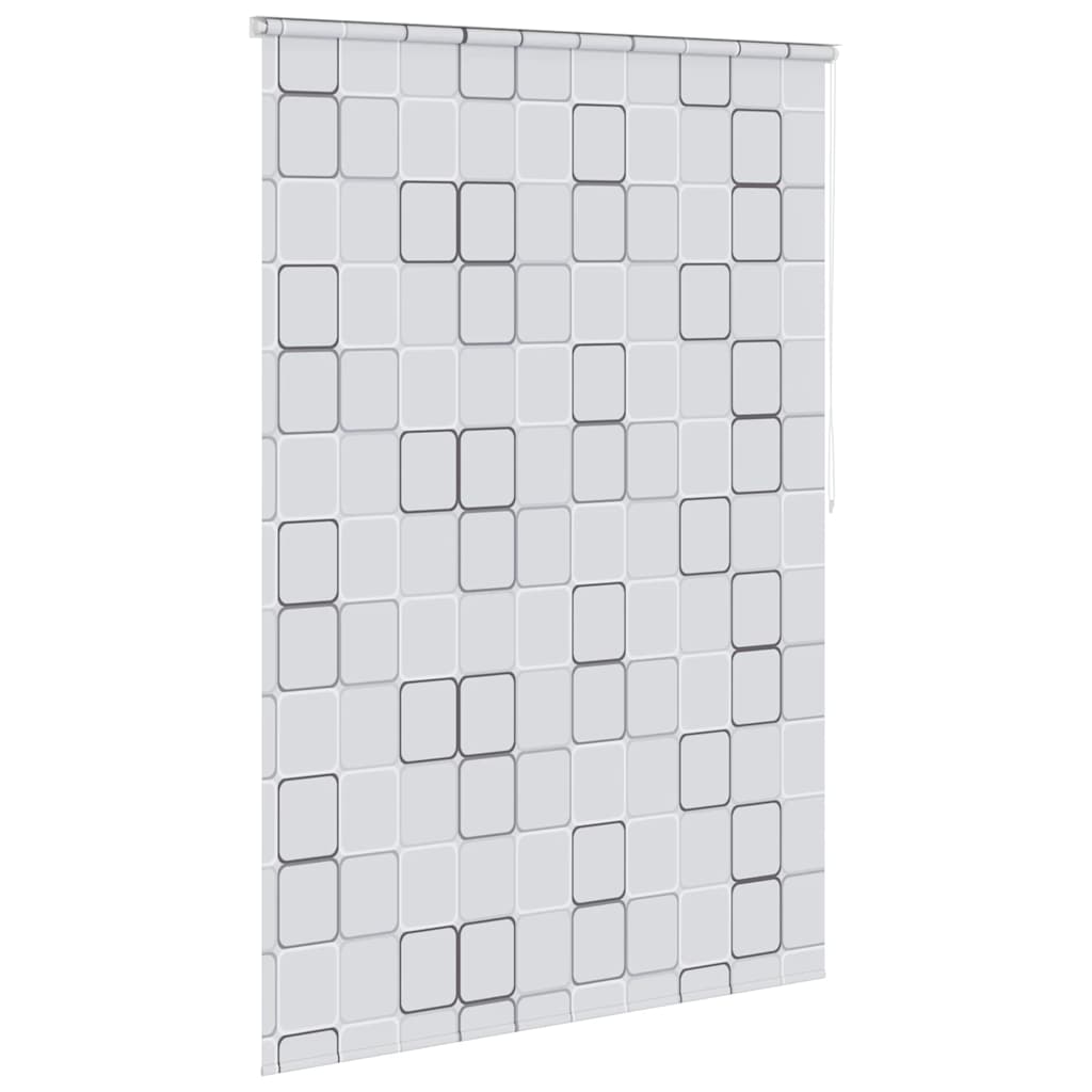 Tenda a Rullo per Doccia 140x240 cm Quadrati
