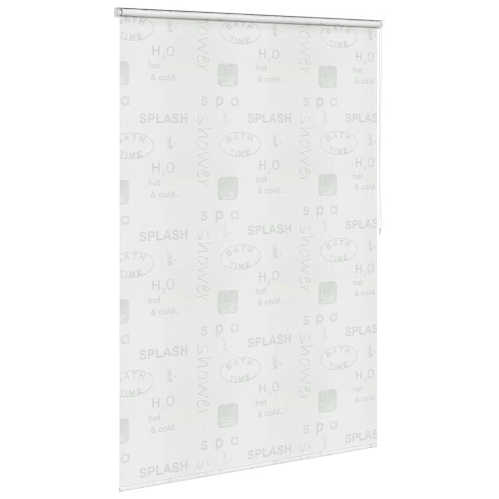 Tenda a Rullo per Doccia 140x240 cm Schizzi