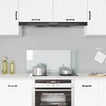 Paraschizzi per Cucina Trasparente 90x40 cm in Vetro Temperato
