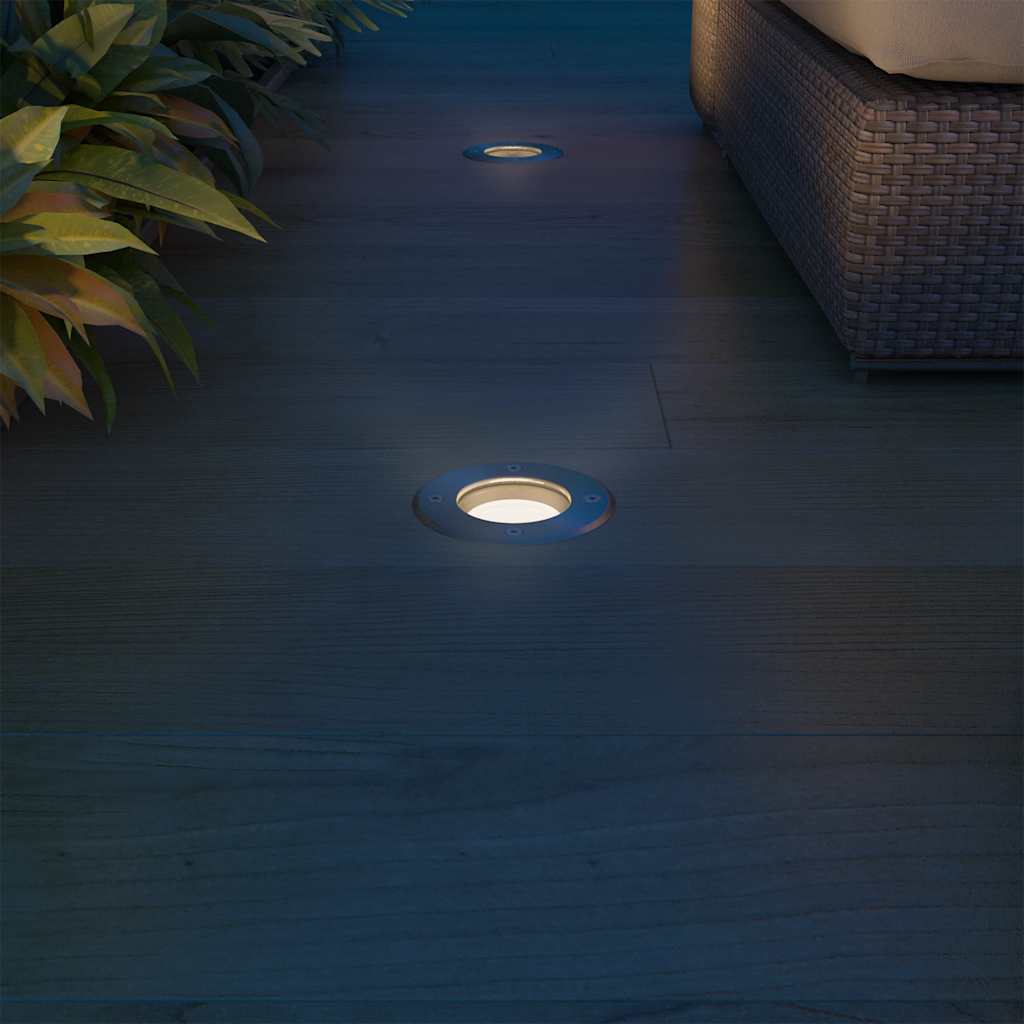 Faretti Carrabili da Esterno a LED 3 pz Rotondi