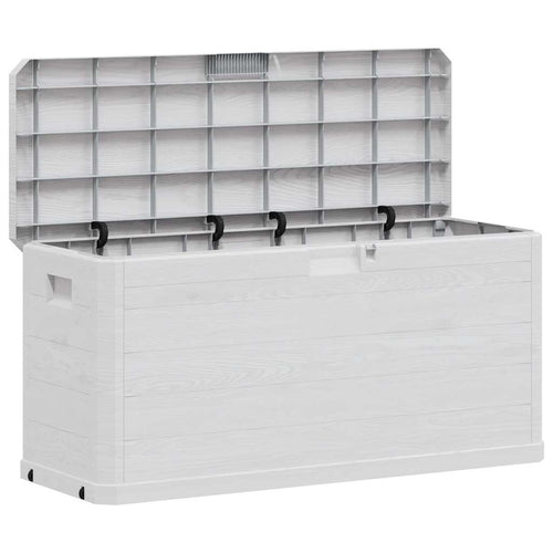 Baule da Giardino 280 L Grigio Chiaro