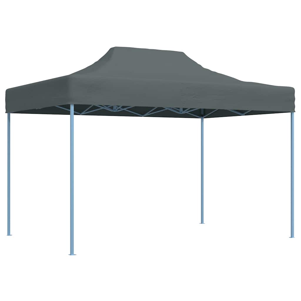 Tende da Festa 17 pcs Antracite con Telaio Blu Tessuto Oxford
