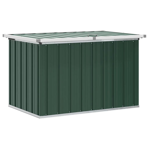 Baule da giardino verde 109x67x65 cm