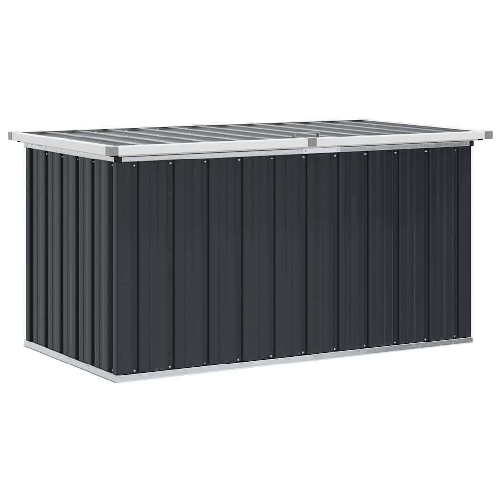 Baule da Giardino Antracite 129x67x65 cm