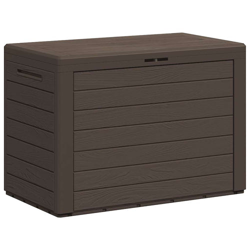 Baule da Giardino Marrone 78x44x55 cm