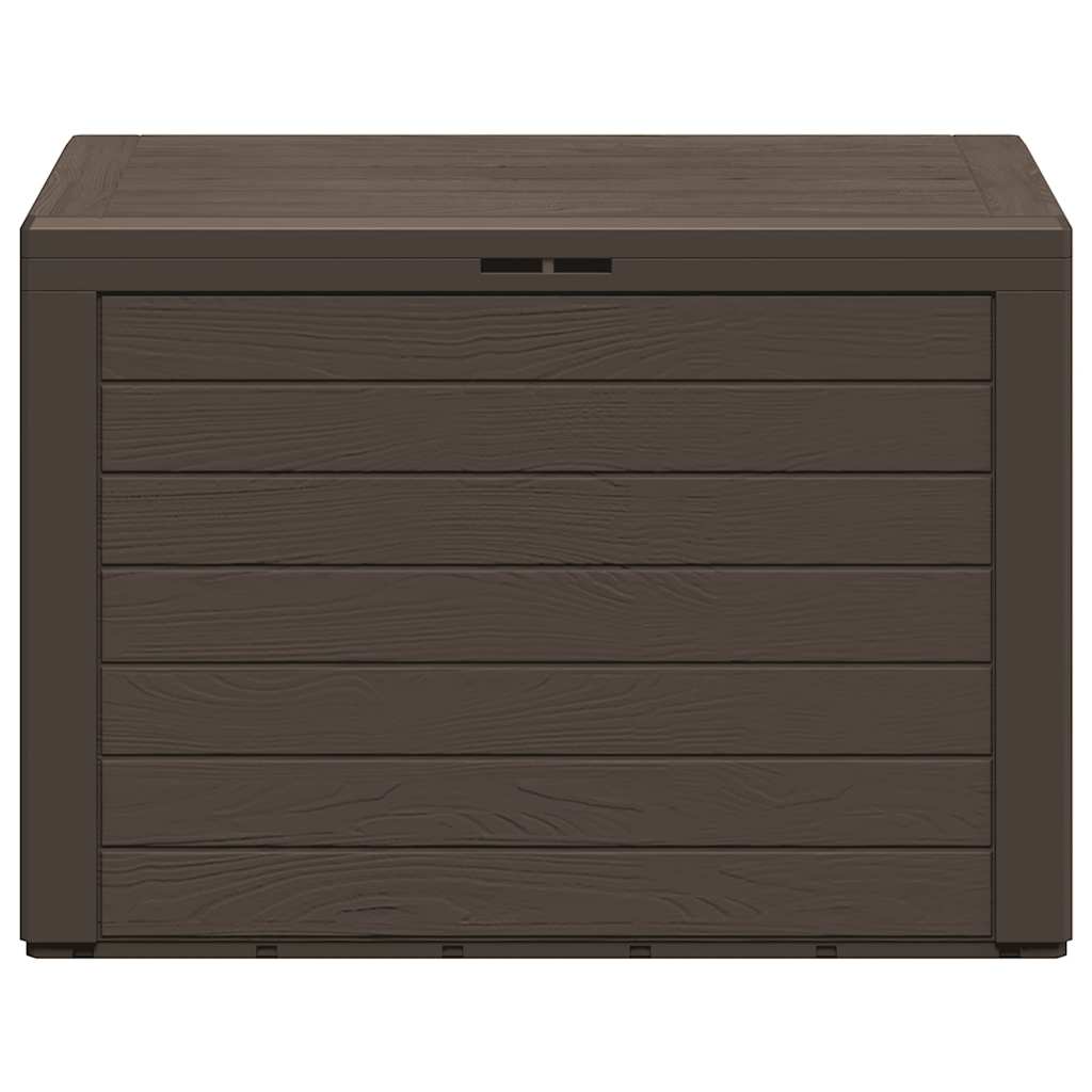 Baule da Giardino Marrone 78x44x55 cm