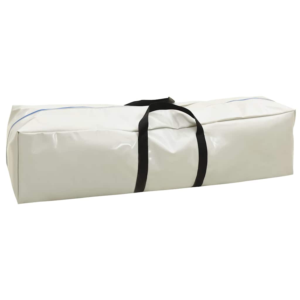 Tappetino Ginnastica Gonfiabile con Pompa 60x100x10 cm PVC Blu