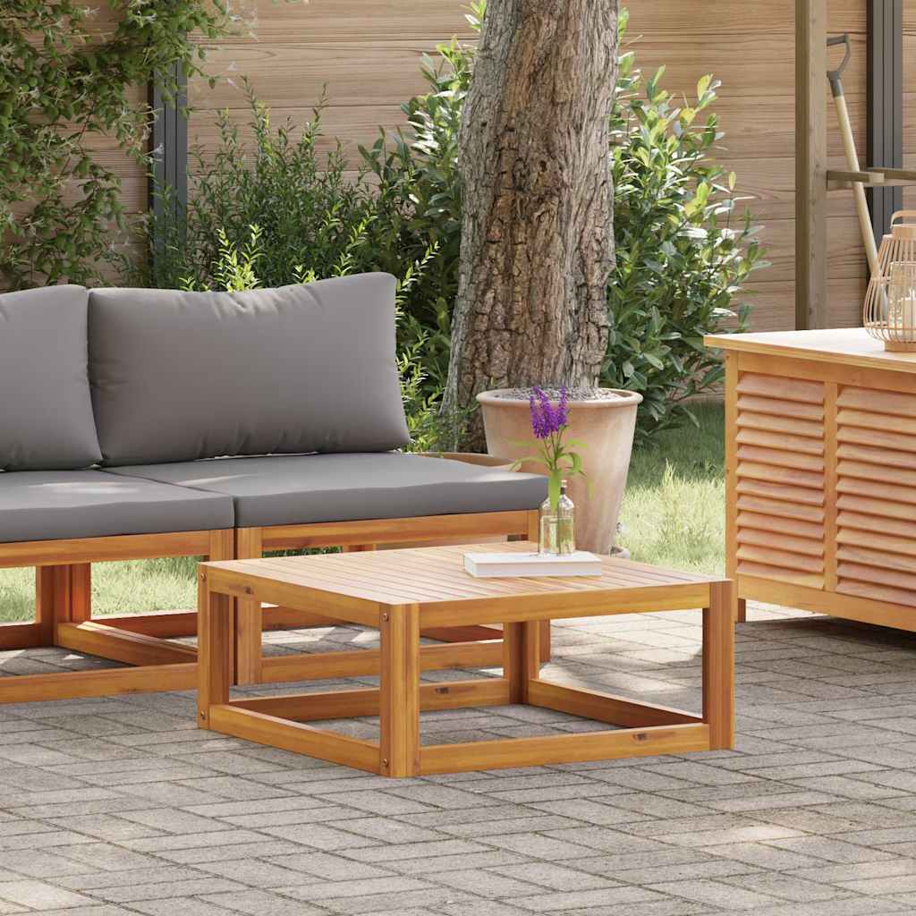 Set Divani da Giardino 2 pz con Cuscini in Massello di Acacia