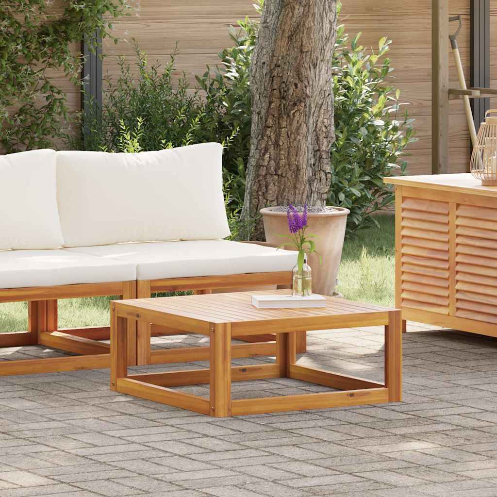 Set Divani da Giardino 2 pz con Cuscini in Massello di Acacia