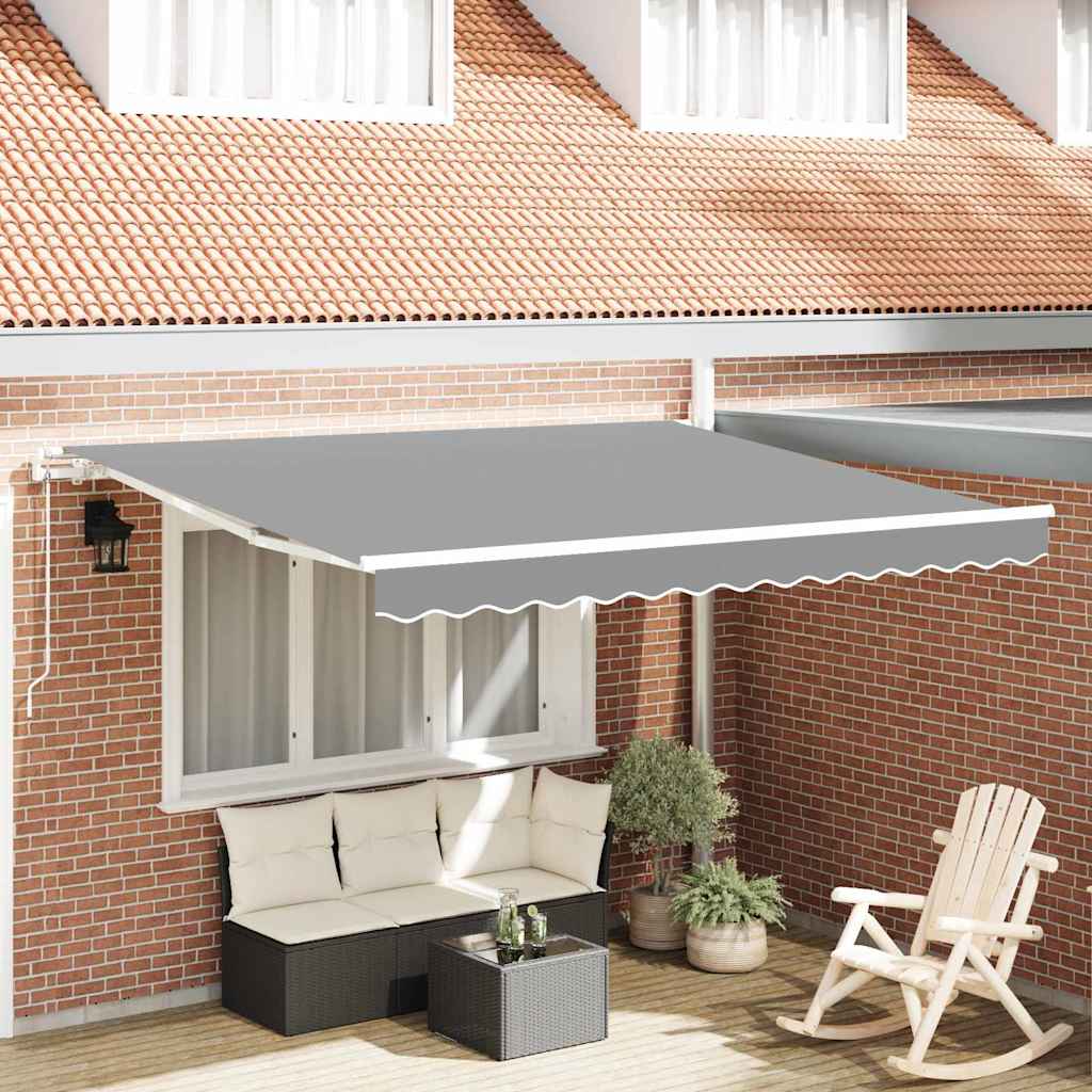 Struttura della tenda Bianco 350 x 250 cm Alluminio