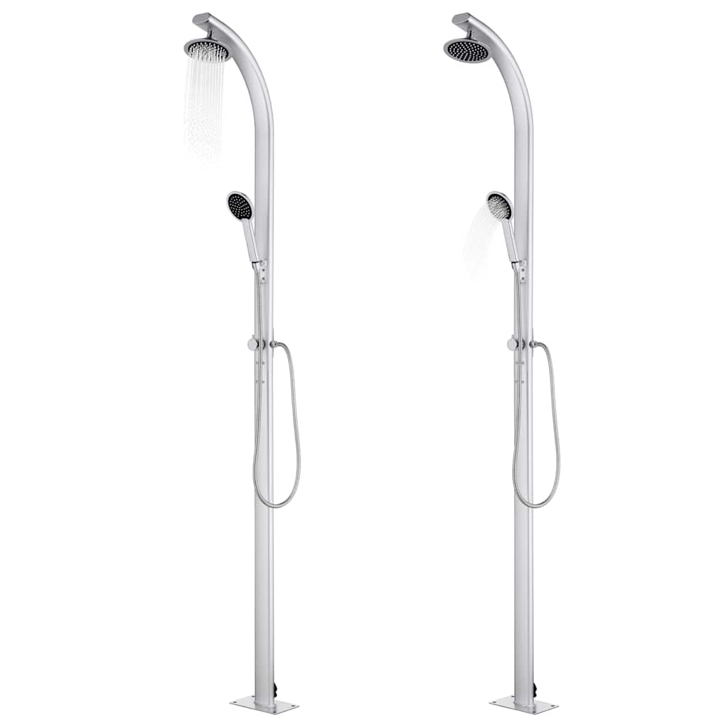 Doccia da Giardino 215 cm in Alluminio