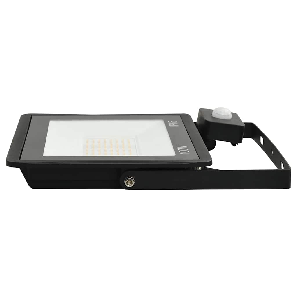 Faretto a LED con Sensore 100 W Bianco Caldo