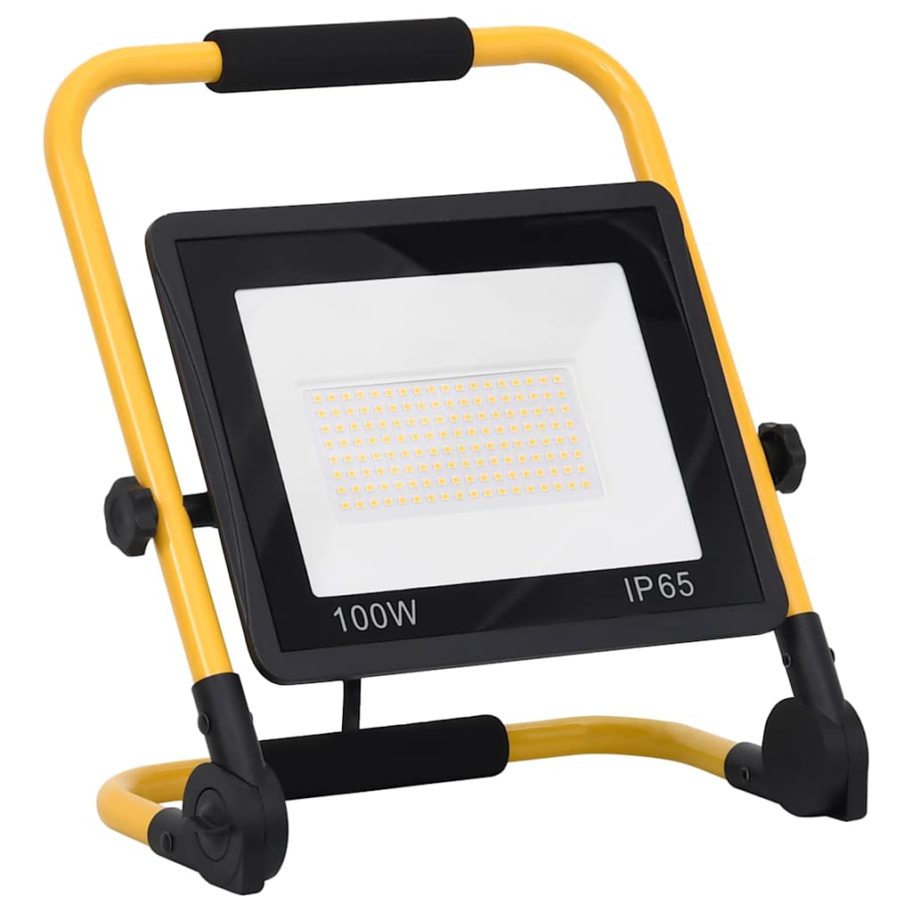 Faretto a LED con Maniglia 100 W Bianco Freddo