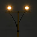 Faretto a LED con Treppiede 2x10 W Bianco Caldo