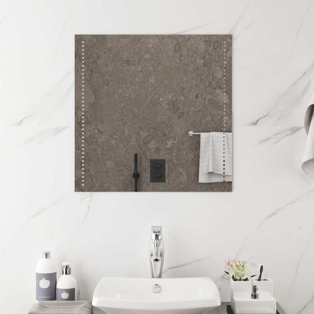 Specchio da Bagno con Luci LED 60x60 cm