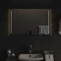 Specchio da Bagno con Luci LED 80x50 cm