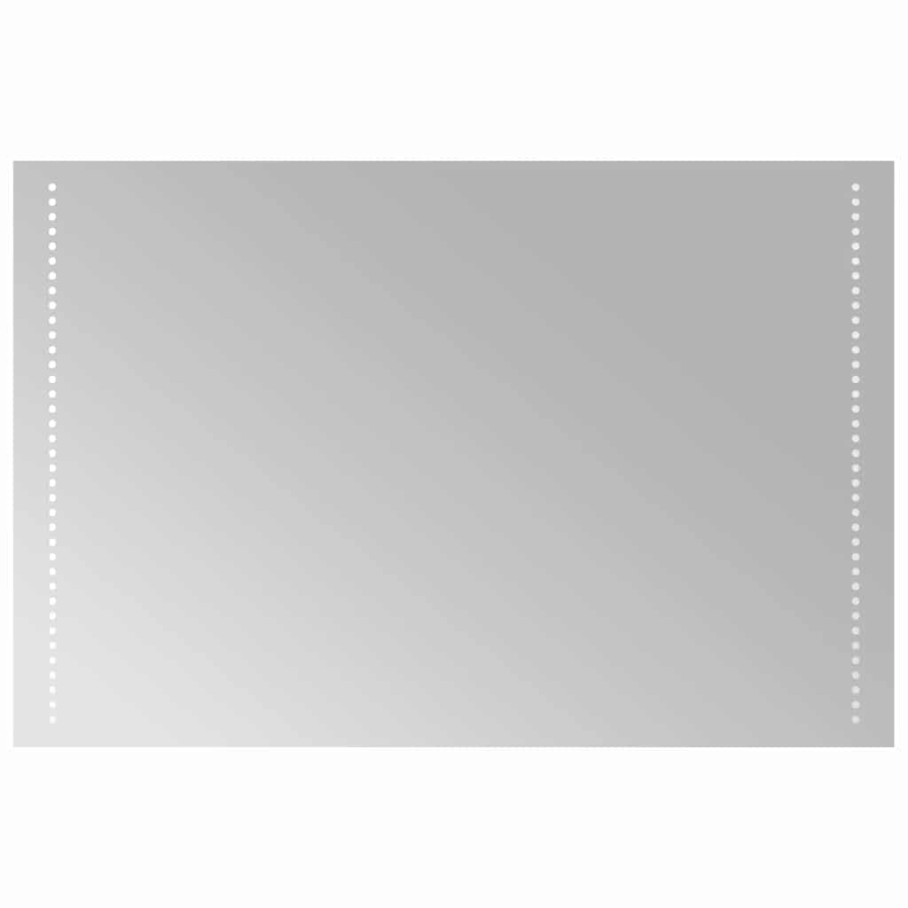 Specchio da Bagno con Luci LED 90x60 cm