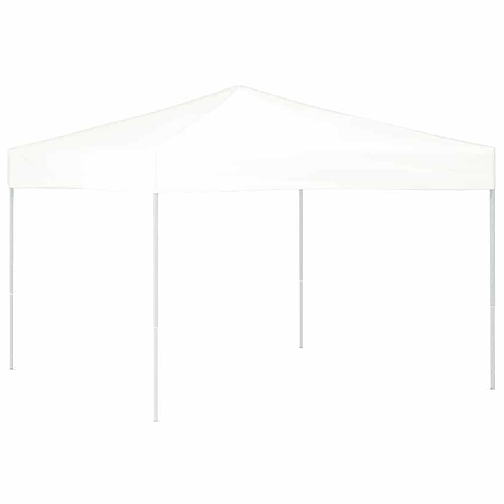 Tenda per Feste Pieghevole Bianca 3x3 m