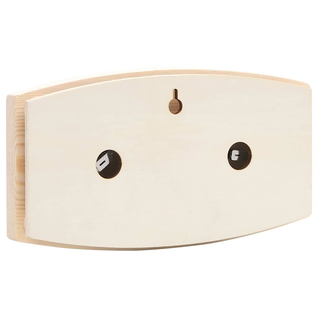 Set Timer Igrotermografo e Clessidra Sauna 2 in 1 Massello Pino