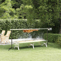 Set Griglia e Vassoio Barbecue Automatico in Acciaio Inox