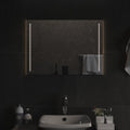 Specchio da Bagno con Luci LED 50x70 cm