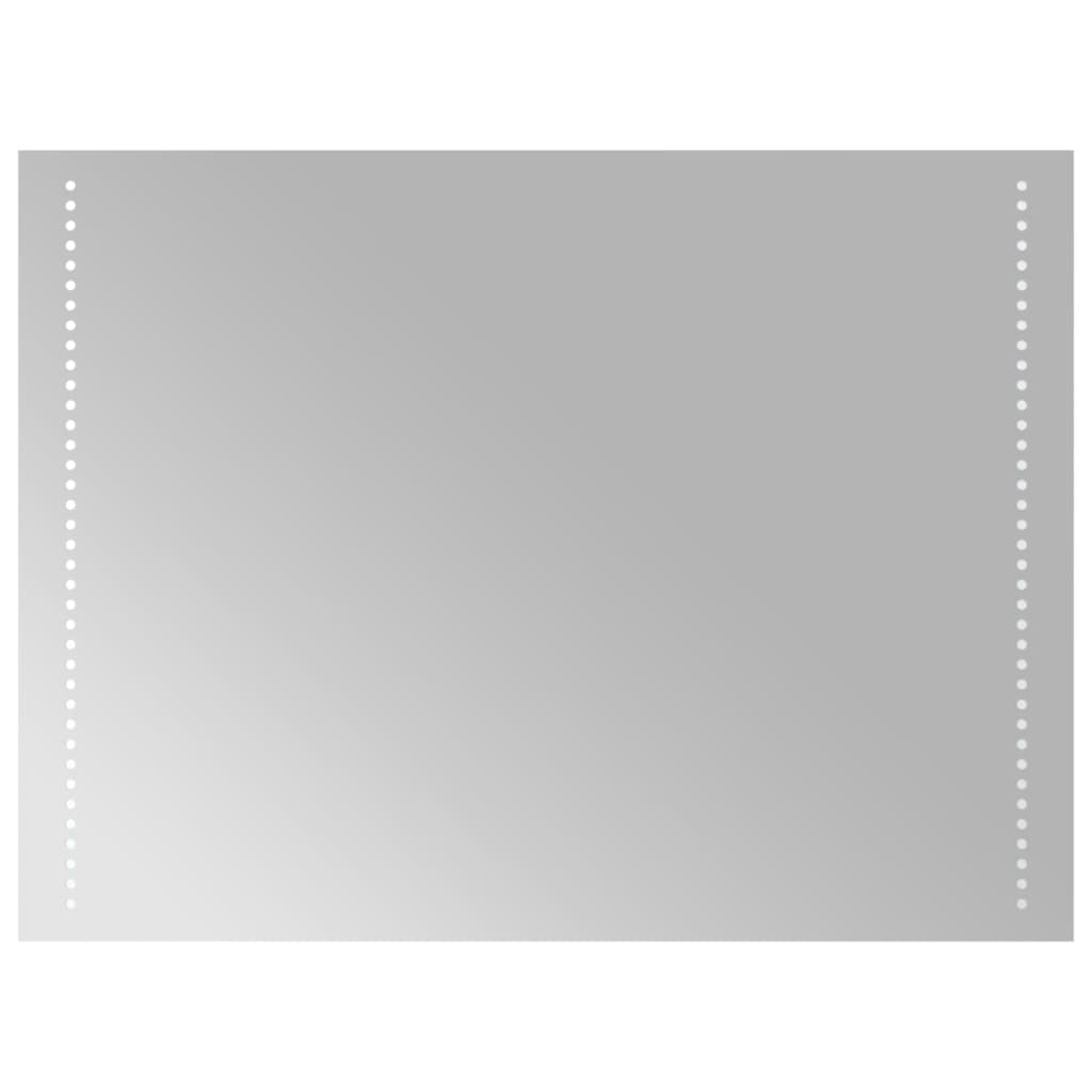 Specchio da Bagno con Luci LED 60x80 cm