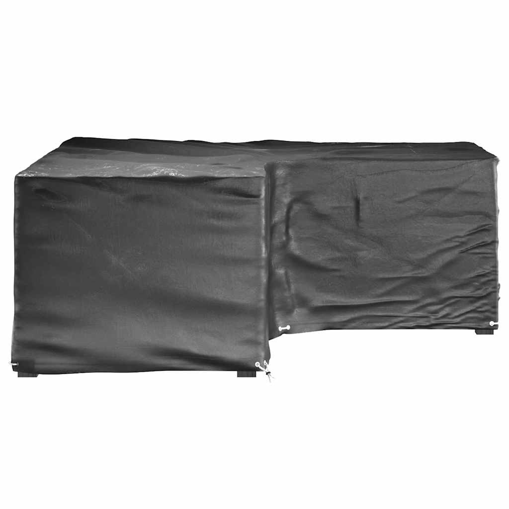 Coperture Mobili da Giardino a L 2pz 16 Occhielli 215x215x70cm