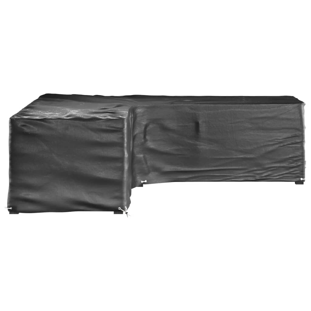 Coperture Mobili da Giardino a L 2pz 16 Occhielli 250x250x70cm
