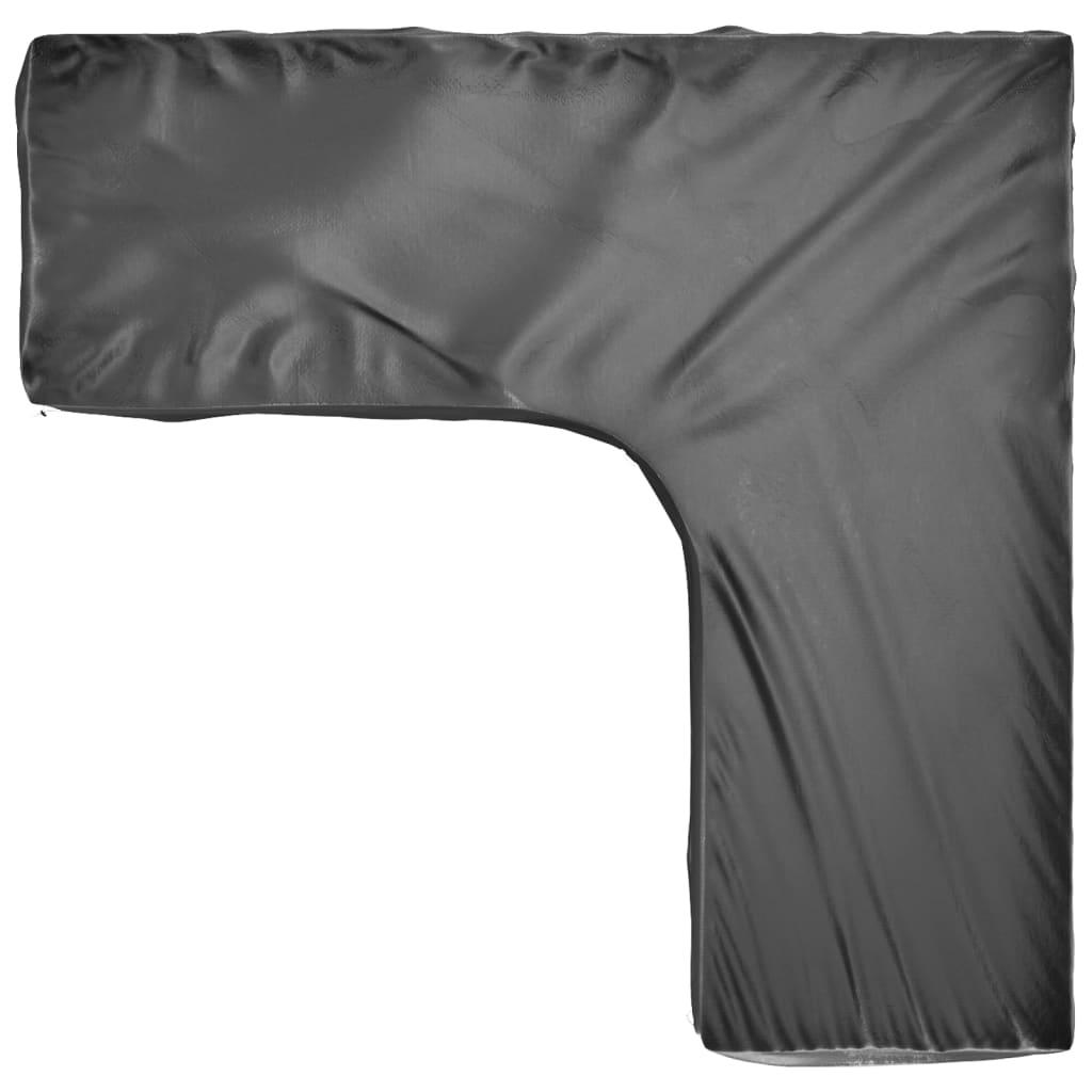 Coperture Mobili da Giardino a L 2pz 16 Occhielli 250x250x70cm