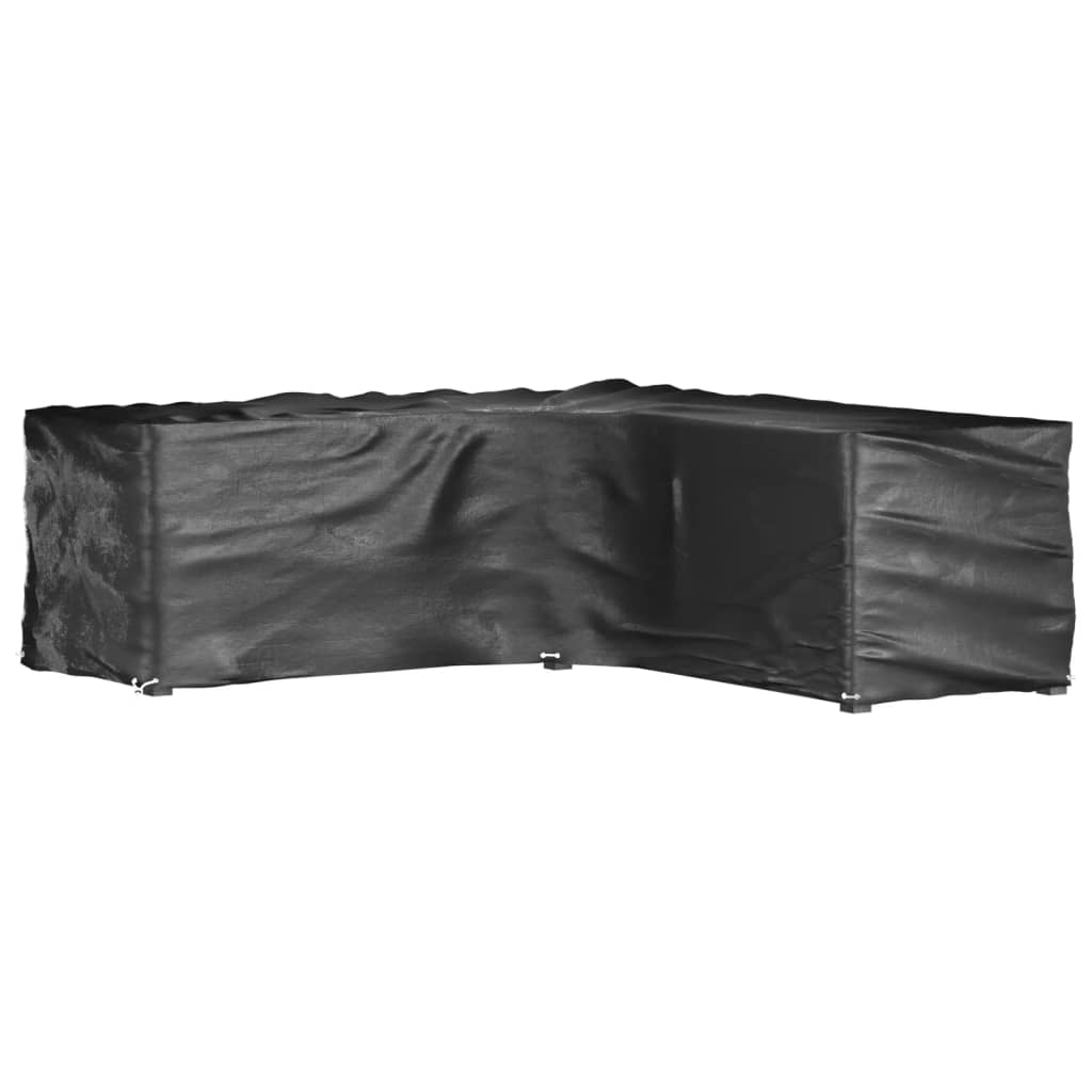 Coperture Mobili da Giardino a L 2pz 16 Occhielli 285x285x90cm