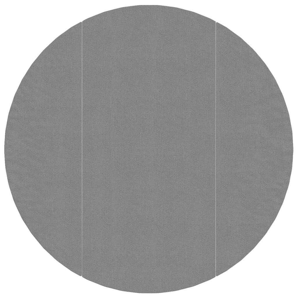 Telo Sotto Piscina Grigio Chiaro Ø366 cm Geotessile Poliestere