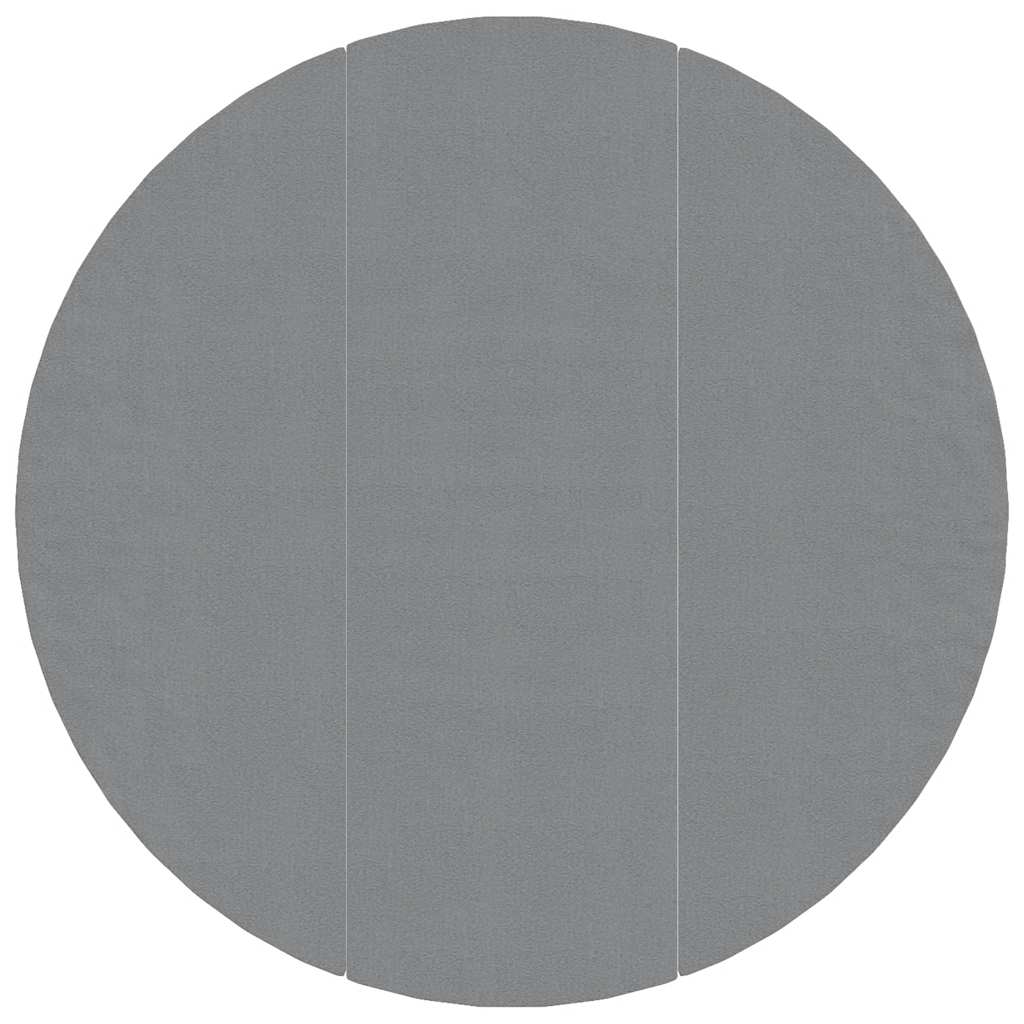 Telo Sotto Piscina Grigio Chiaro Ø396 cm Geotessile Poliestere