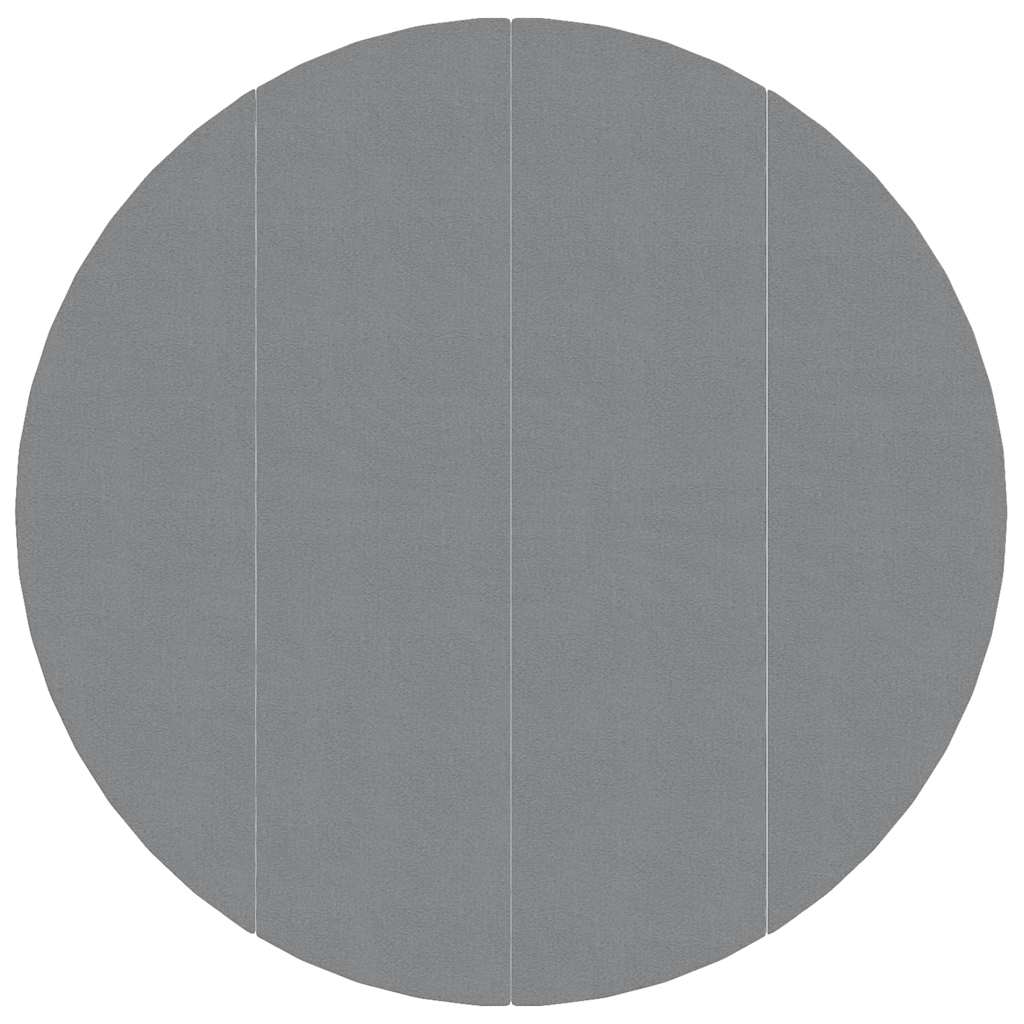 Telo Sotto Piscina Grigio Chiaro Ø428 cm Geotessile Poliestere