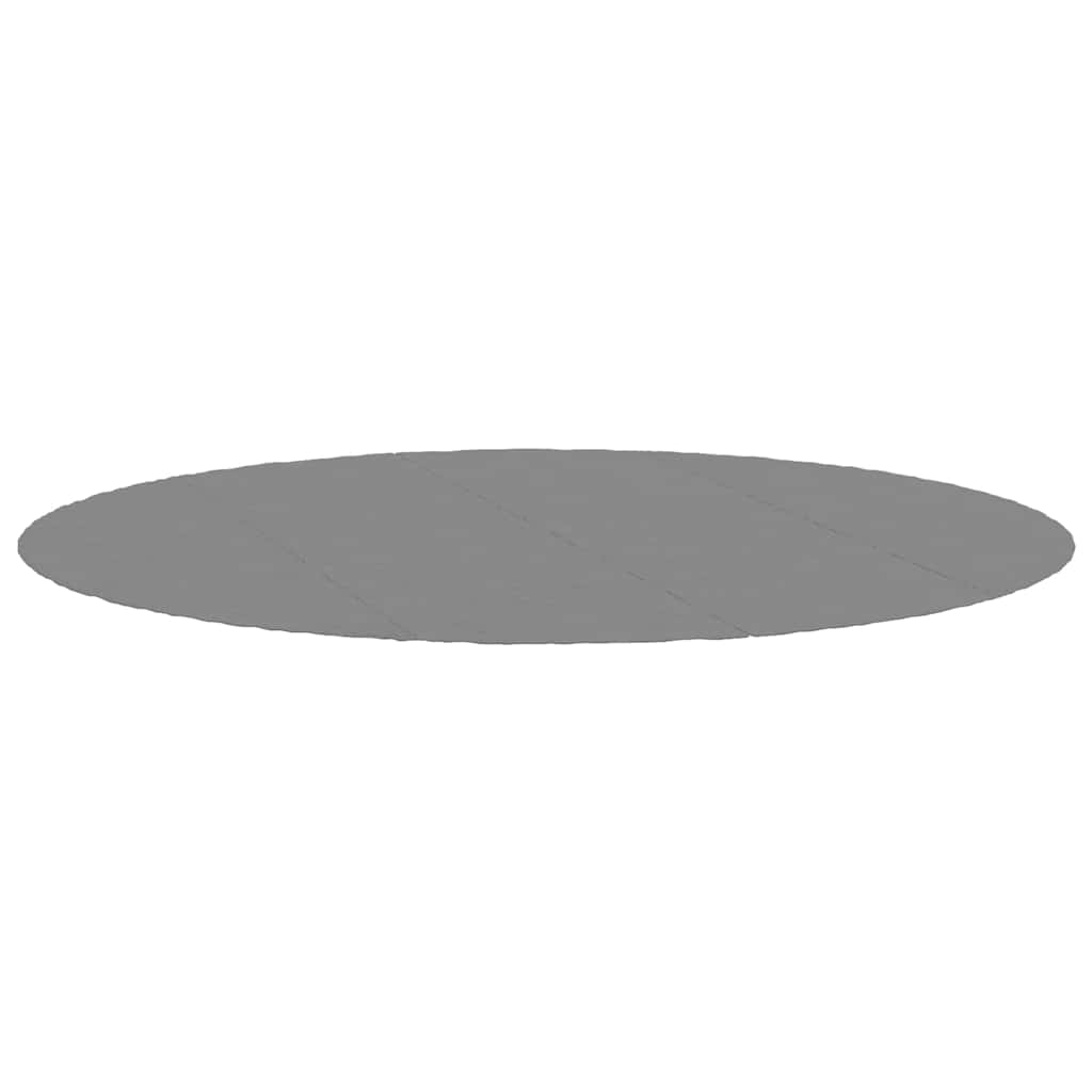Telo Sotto Piscina Grigio Chiaro Ø500 cm Geotessile Poliestere