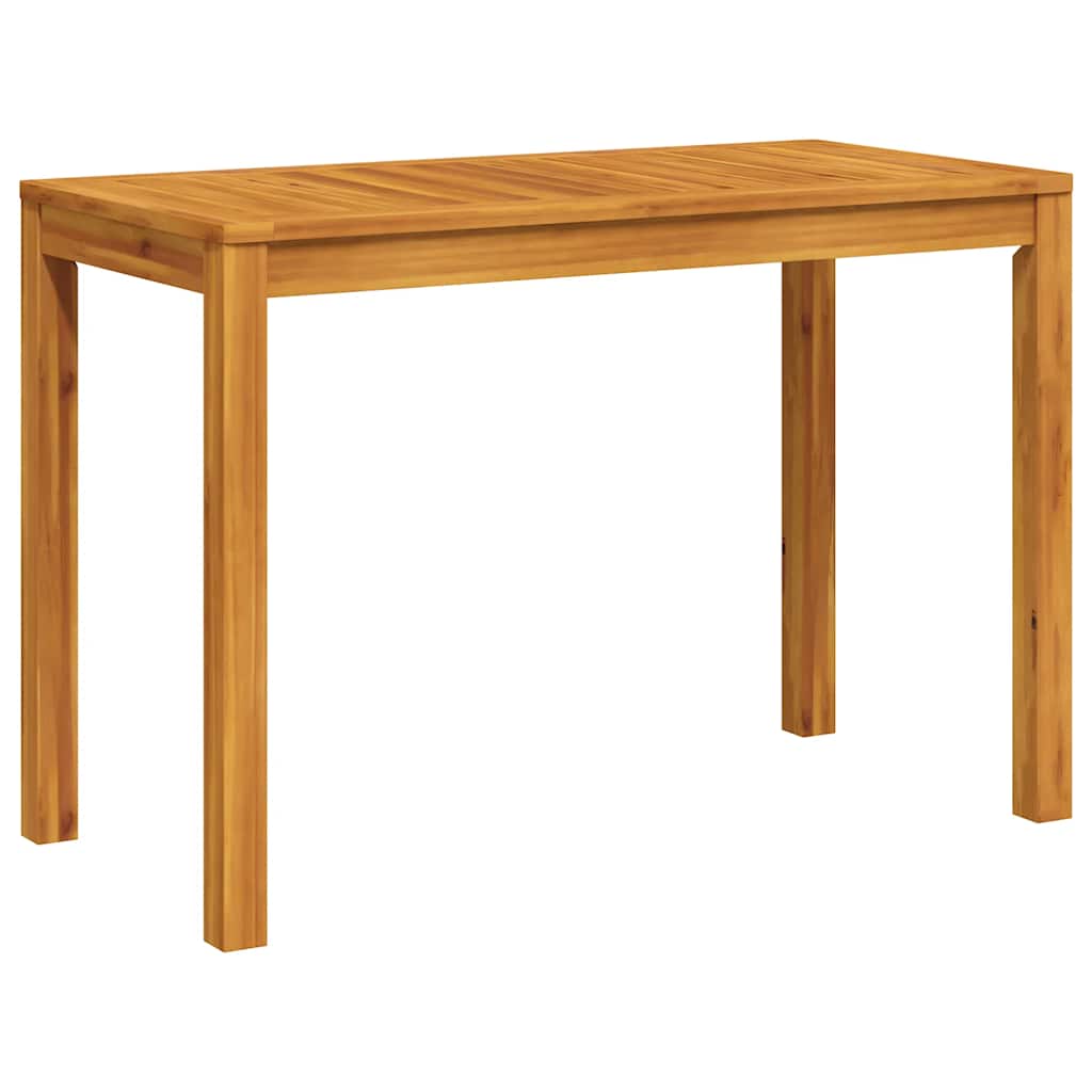 Tavolo da Pranzo da Giardino 110x55x75 cm Legno Massello Acacia