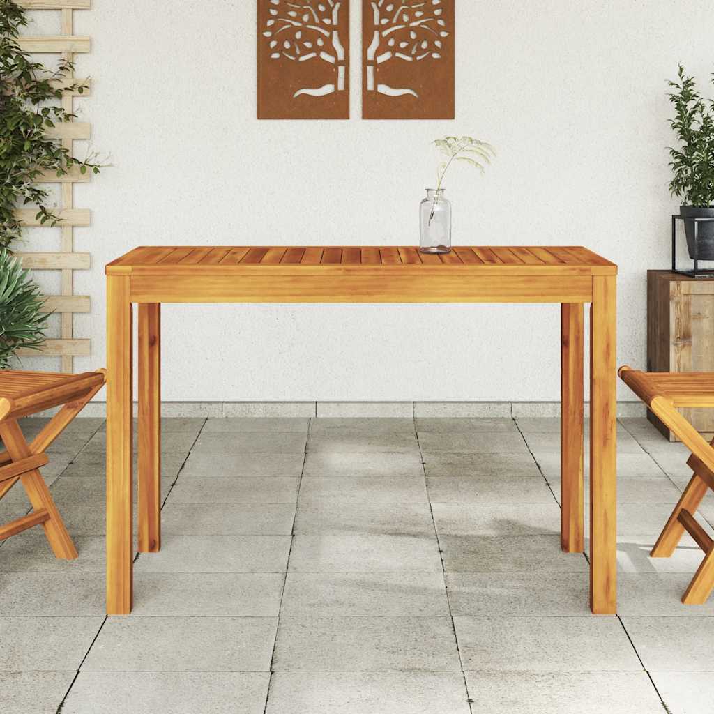 Tavolo da Pranzo da Giardino 110x55x75 cm Legno Massello Acacia