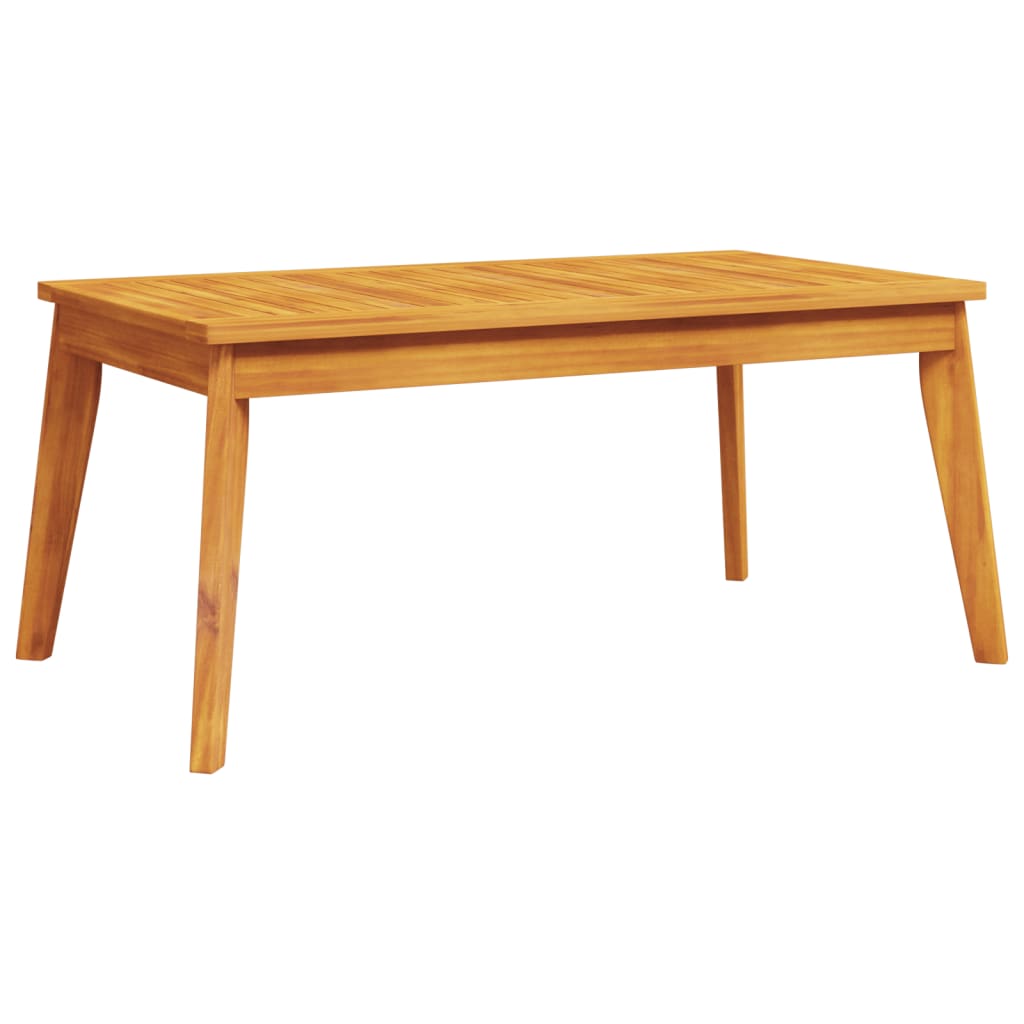 Tavolo da Pranzo da Giardino 100x55x45 cm Legno Massello Acacia
