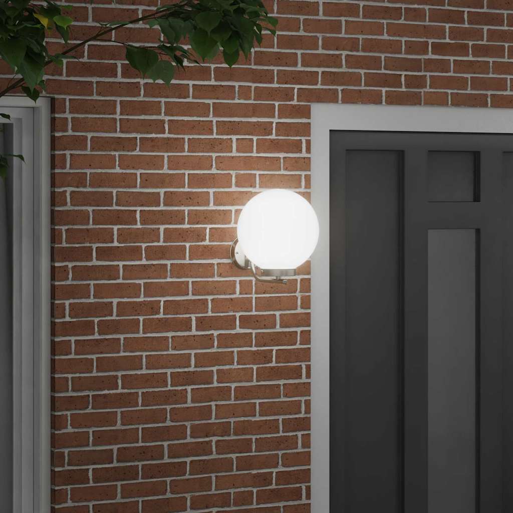 Lampada da Parete Esterna Argento 29 x 25 x 33 cm