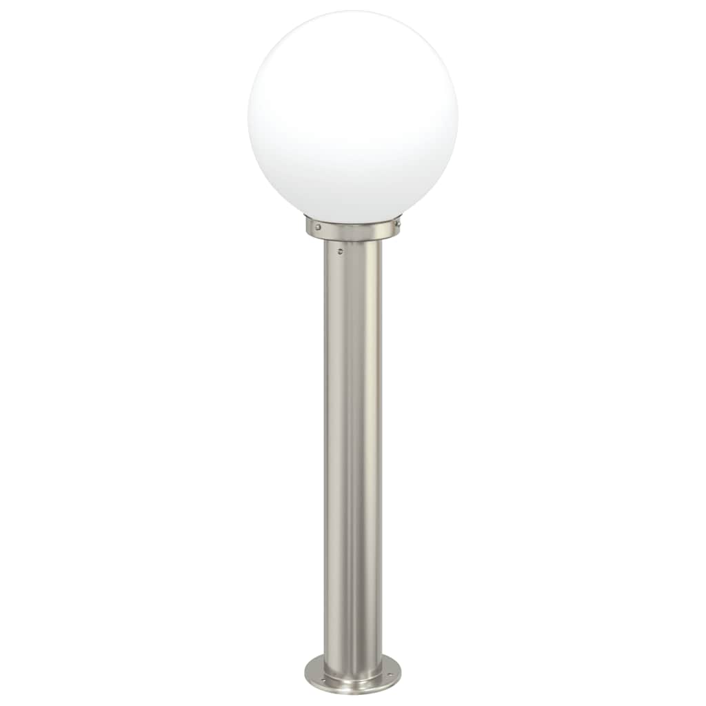 Lampada a paletto 80 cm in Acciaio Inox IP44