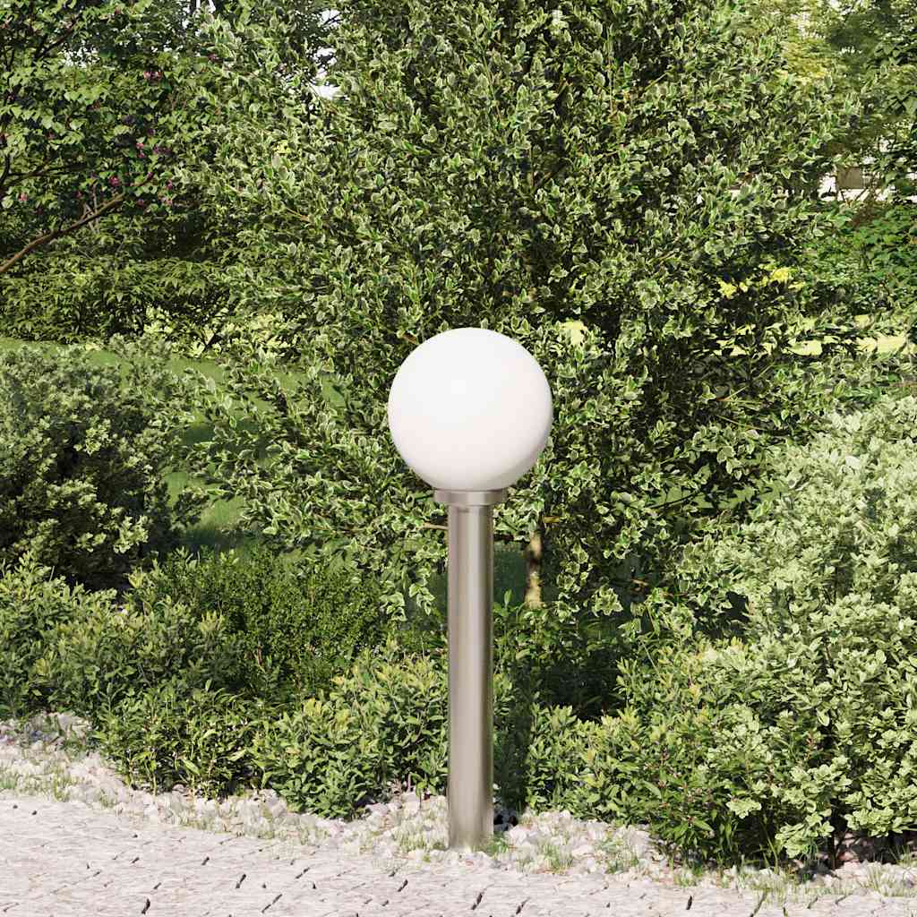 Lampada a paletto 80 cm in Acciaio Inox IP44