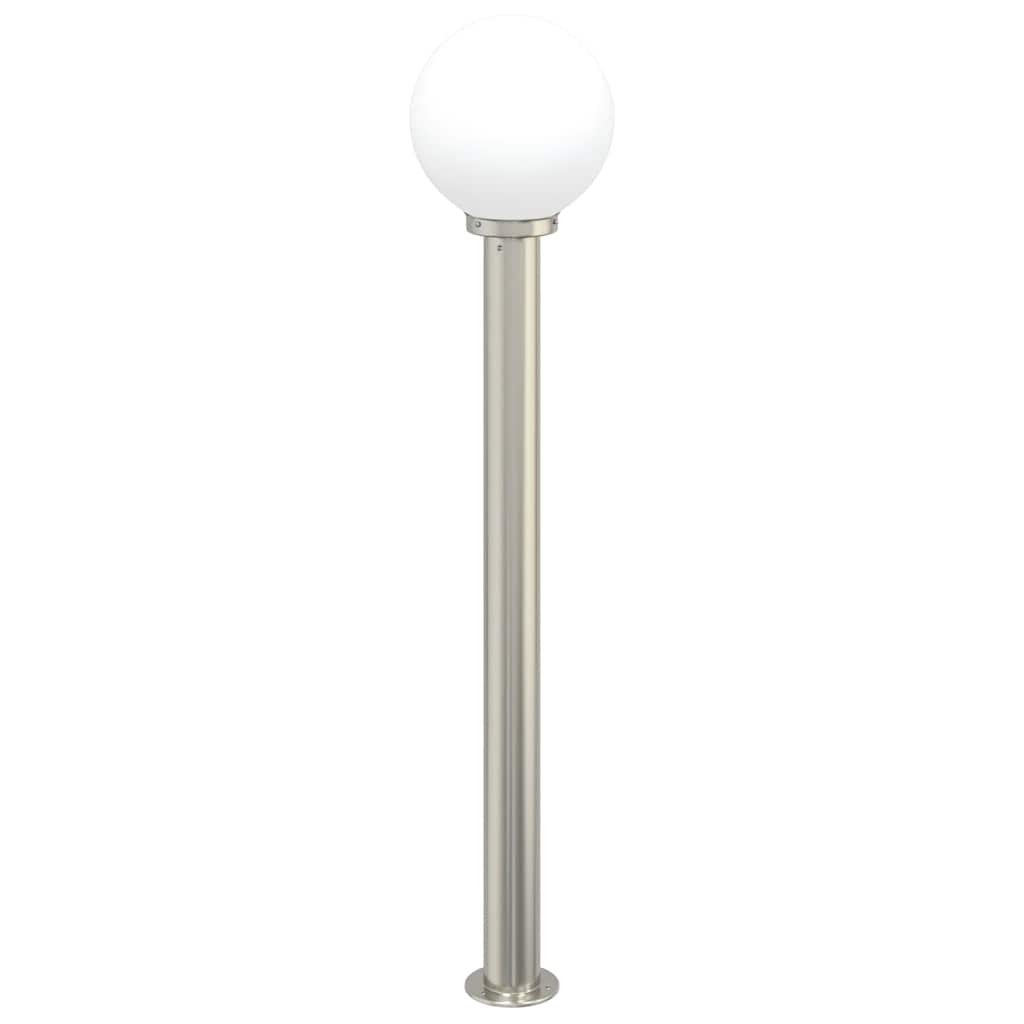 Lampada a paletto 120 cm in Acciaio Inox IP44