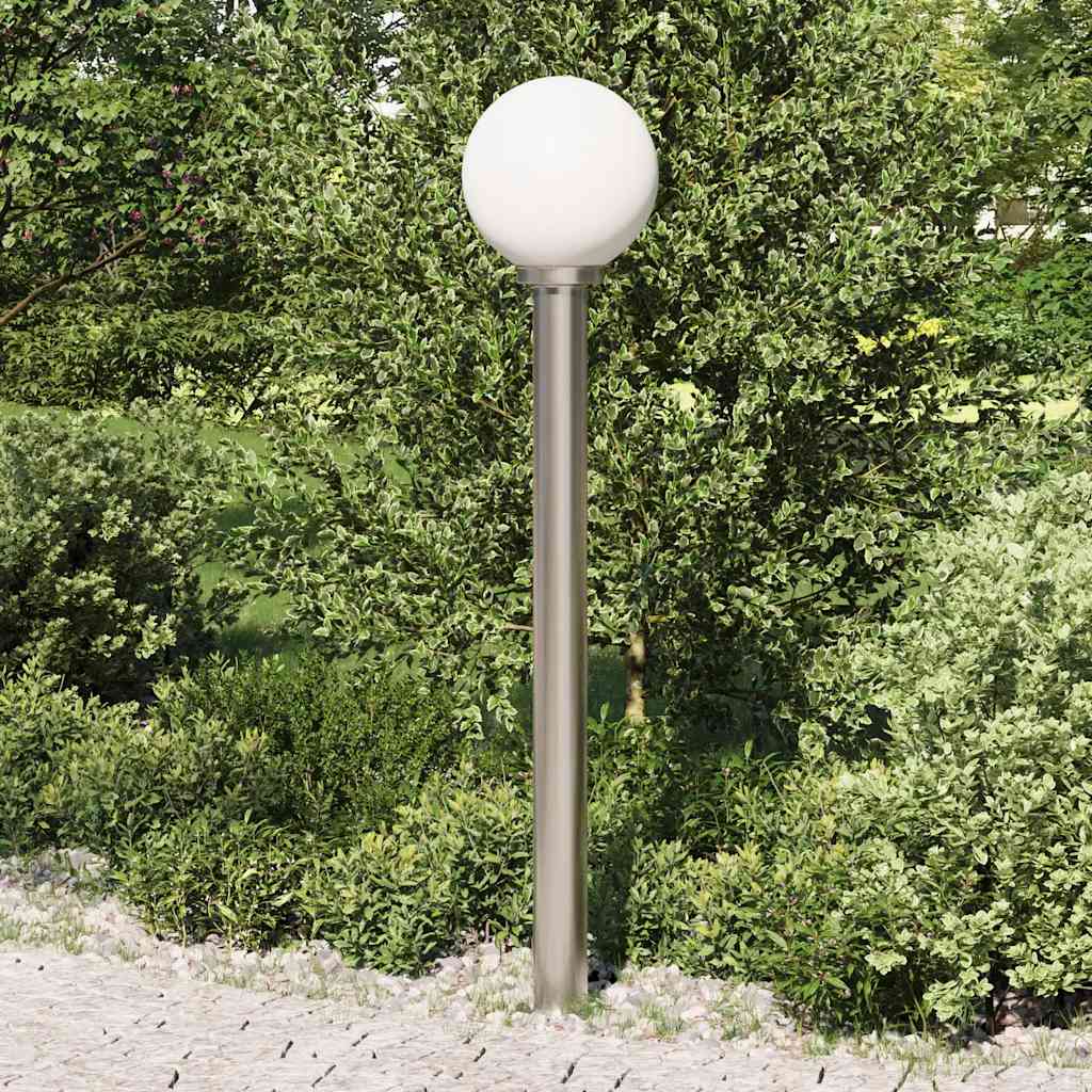 Lampada a paletto 120 cm in Acciaio Inox IP44