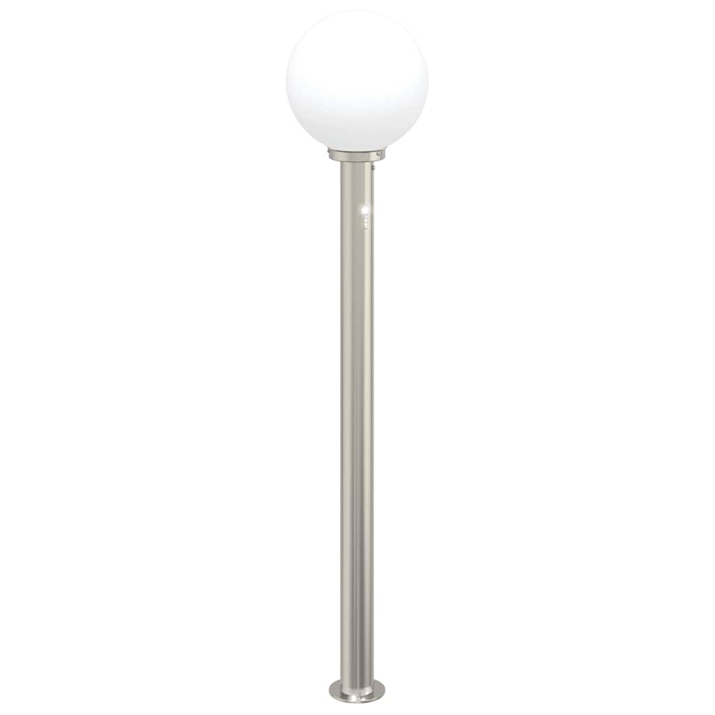 Lampada a paletto con sensore 120 cm Acciaio Inox IP44