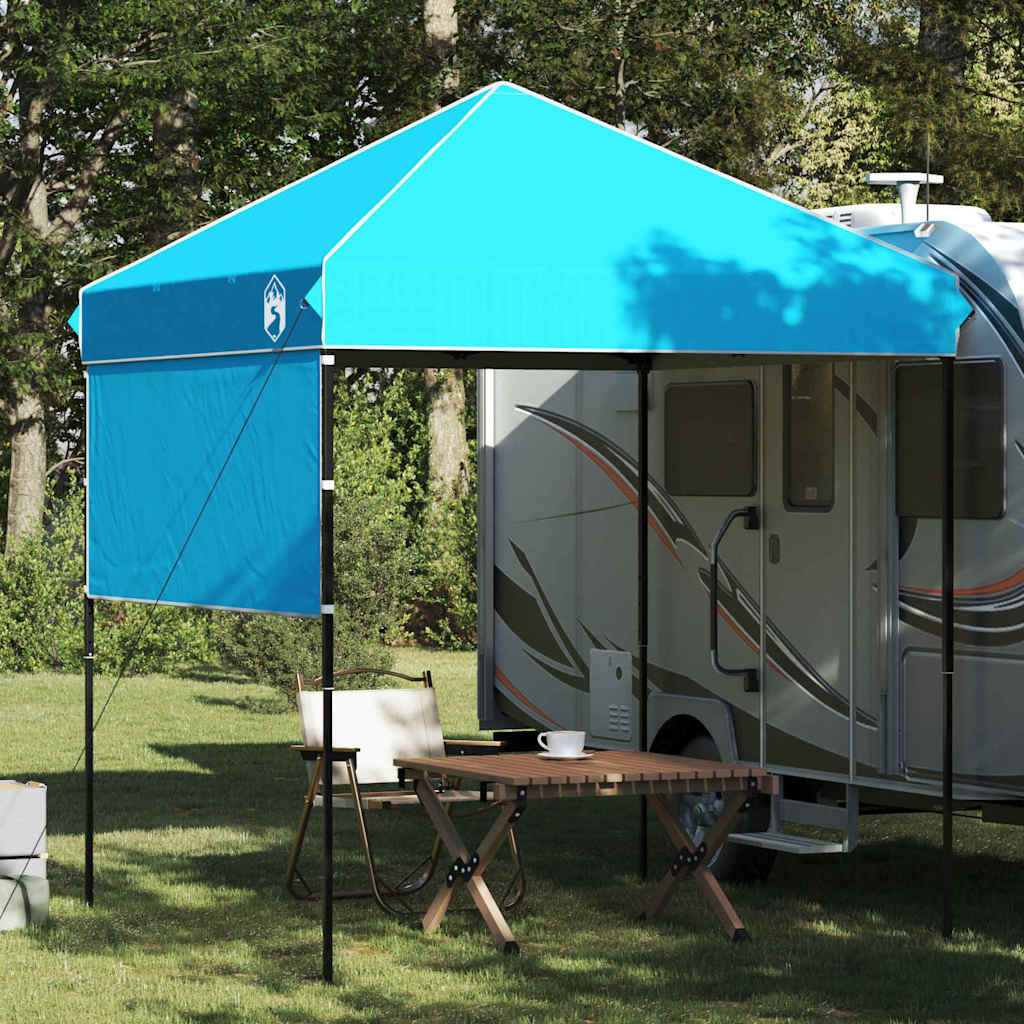 Tenda Gazebo Blu 194 x 194 x 251 cm Tessuto