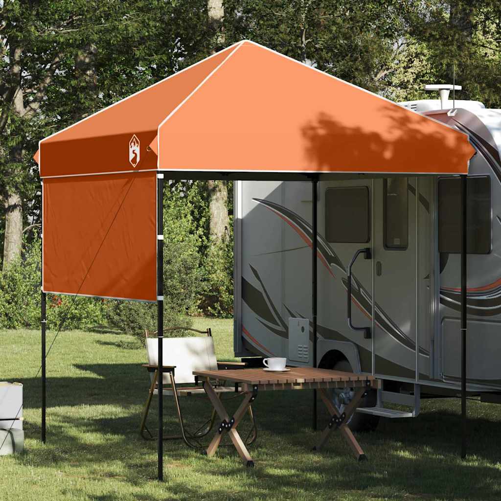 Tenda Gazebo Arancione 194 x 194 x 251 cm Tessuto