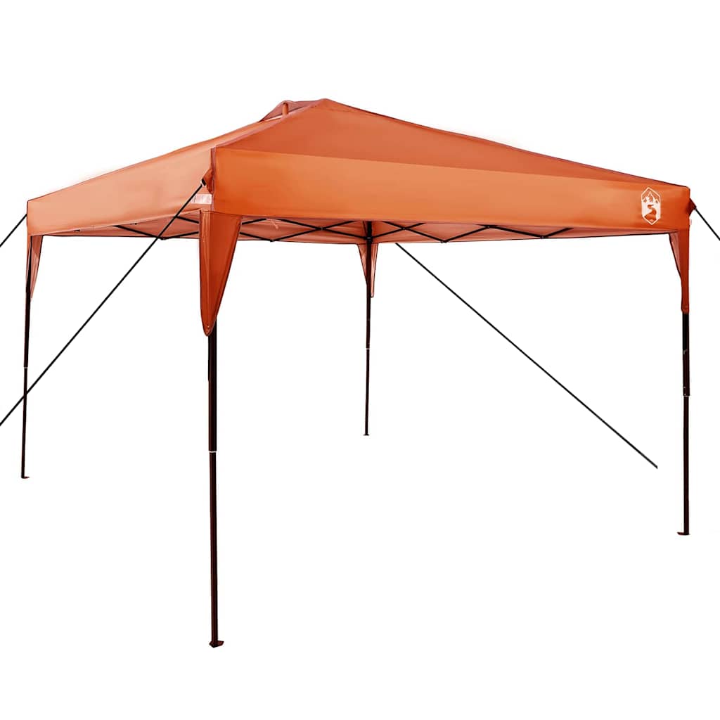 Tenda Gazebo Arancione 290 x 290 x 251 cm Tessuto