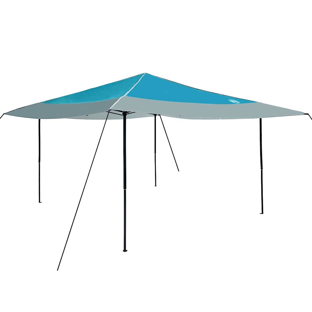 Tenda Gazebo Blu 395 x 395 x 251 cm Tessuto