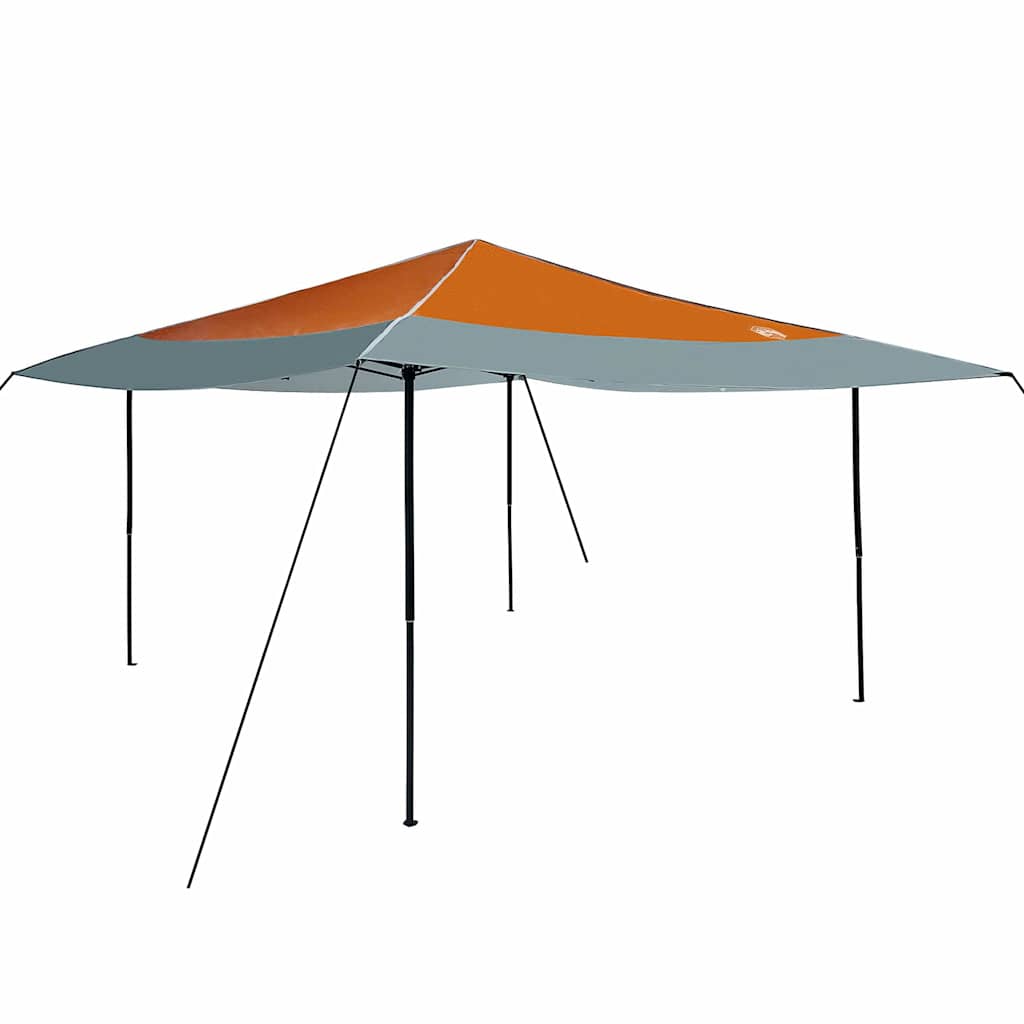Tenda Gazebo Arancione 395 x 395 x 251 cm Tessuto