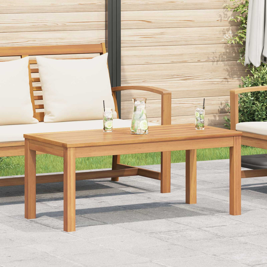 tavolo Marrone 95 x 45 x 40 cm Legno di teak solido